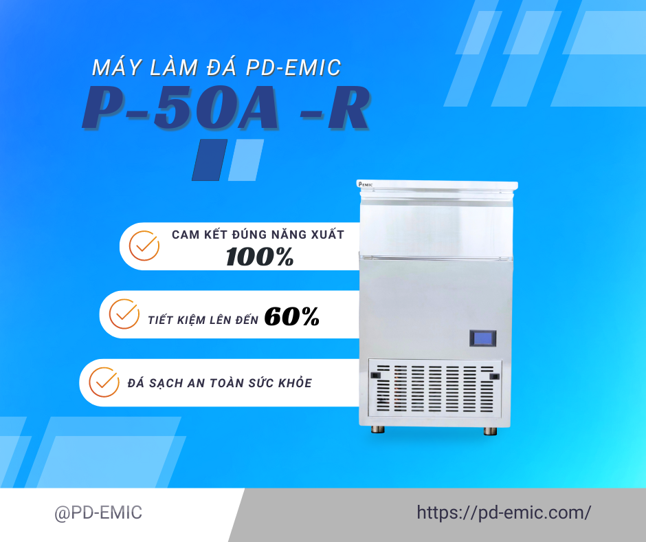 MÁY LÀM ĐÁ VIÊN P-EMIC P-50A-R