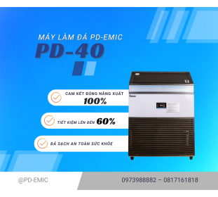 MÁY LÀM ĐÁ VIÊN P-EMIC PD40